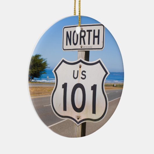 Snelweg 101 noord keramisch ornament (Rechts)