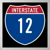 Snelweg 12 poster (Voorkant)