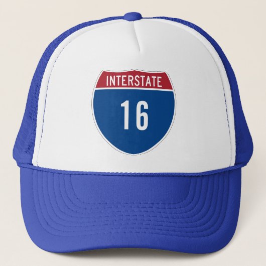 Snelweg 16 trucker pet (Voorkant)