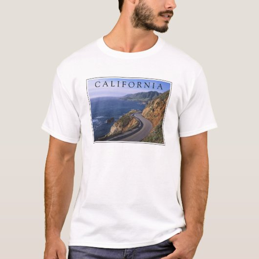 Snelweg 1 | Carmel California T-shirt (Voorkant)
