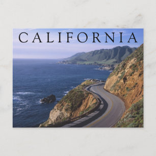 Snelweg 1   Carmel Californië   Gefeliciteerd Briefkaart