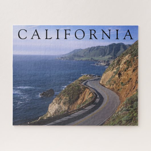 Snelweg 1 | Carmel Californië Legpuzzel (Horizontaal)