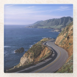 Snelweg 1 langs de Californische kust bij Glazen Onderzetter