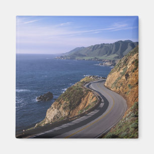 Snelweg 1 langs de Californische kust bij Magneet