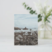 Snelweg 1 Rocky Beach Briefkaart (Staand voorkant)