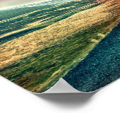 Snelweg Bliksem Landschap Poster (Hoek)
