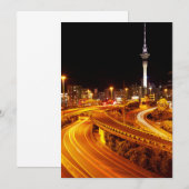 Snelweg naar Auckland Bedankkaart (Voorkant / Achterkant)