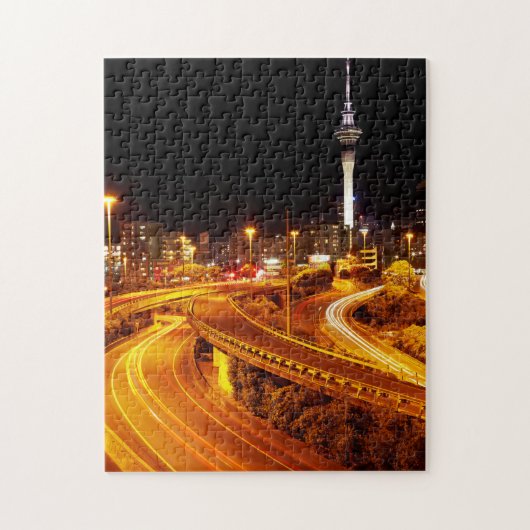 Snelweg naar Auckland Legpuzzel (Verticaal)