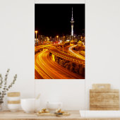 Snelweg naar Auckland Poster (Keuken)