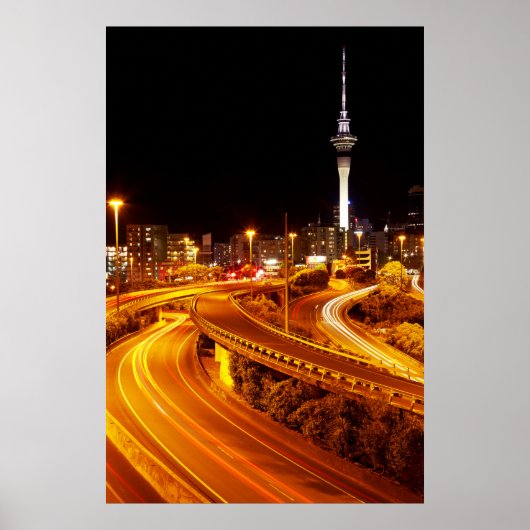 Snelweg naar Auckland Poster (Voorkant)