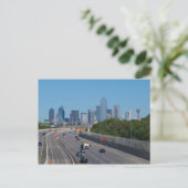 Snelweg naar Dallas Briefkaart (Staand voorkant)