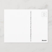 Snelweg naar Dallas Briefkaart (Achterkant)