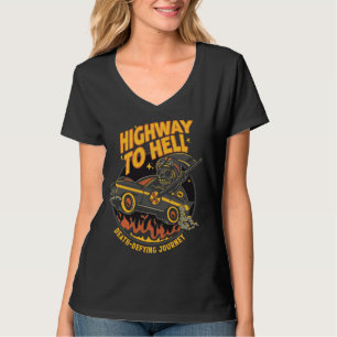 Snelweg naar Hell Boys & Girls Nieuw Halloween 202 T-shirt