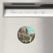Snelweg naar Mount Rushmore Magnet (Insitu (Vaatwasser))