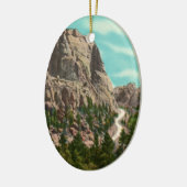 Snelweg naar Mt. Rushmore Ornament (Links)