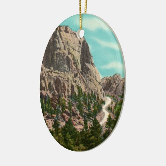 Snelweg naar Mt. Rushmore Ornament (Links)