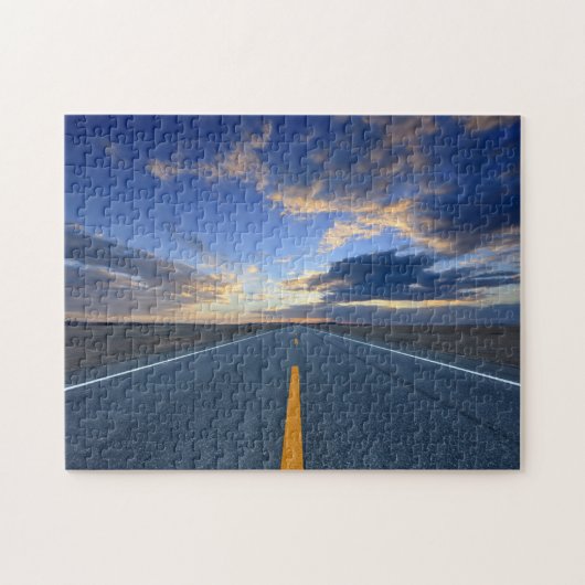 Snelweg op zondag legpuzzel (Horizontaal)