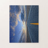 Snelweg op zondag legpuzzel (Verticaal)