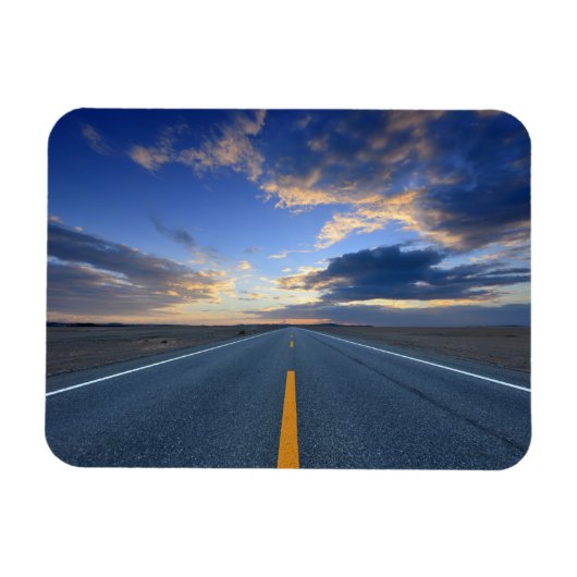 Snelweg op zondag magneet (Horizontaal)