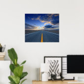 Snelweg op zondag poster (Thuiskantoor)