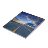 Snelweg op zondag tegeltje (Zijkant)