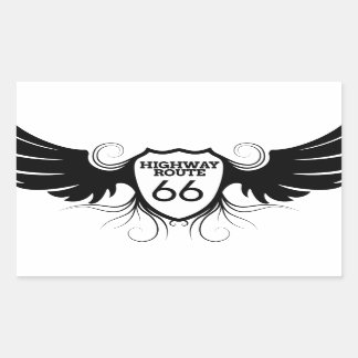 Snelweg_Route_662.png Rechthoekige Sticker