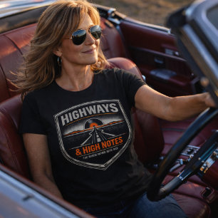 Snelwegen & Hoge Noten – Chrome Revival T-shirt