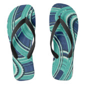 Snelwegen Teenslippers (Voetbed)