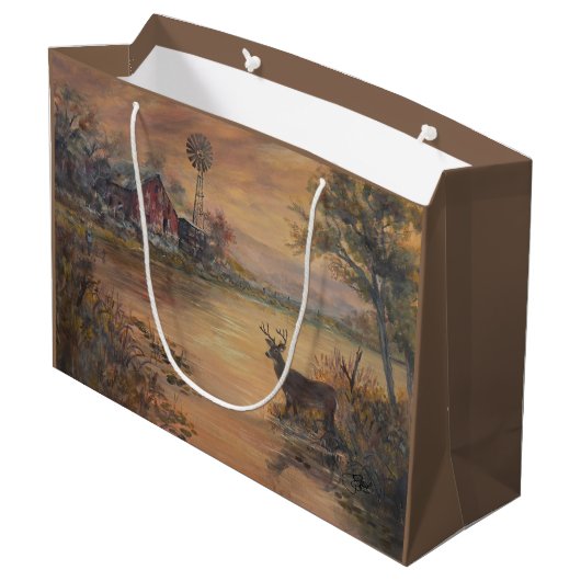 Snelwegvijver groot cadeauzakje (Achterkant Gekanteld)