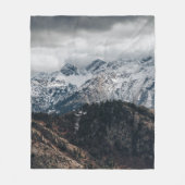 SNEMOUNTAIN RANGE WALLPAPIER FLEECE DEKEN (Voorkant)