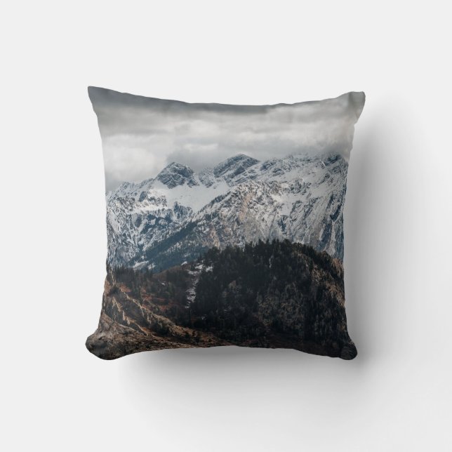 SNEMOUNTAIN RANGE WALLPAPIER KUSSEN (Voorkant)