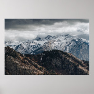 SNEMOUNTAIN RANGE WALLPAPIER POSTER