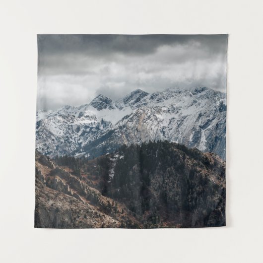 SNEMOUNTAIN RANGE WALLPAPIER WANDKLEED (Voorkant)