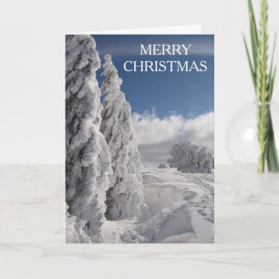 Snepine Tree kerst Feestdagen Kaart
