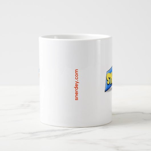 Snerdey's Jumbo Mug Grote Koffiekop (Voorkant)