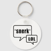 Snerk LOL-ontwerp Sleutelhanger (Voorkant)