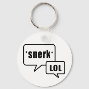 Snerk LOL-ontwerp Sleutelhanger