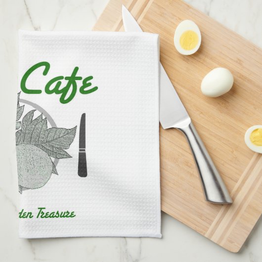 Snerk's Ulu Cafe Kitchen Towel Theedoek (Quarter Fold)