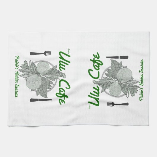 Snerk's Ulu Cafe Kitchen Towel Theedoek (Horizontaal)