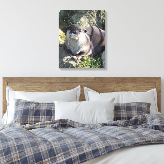 SNETTER CANVAS AFDRUK (Insitu (Slaapkamer))