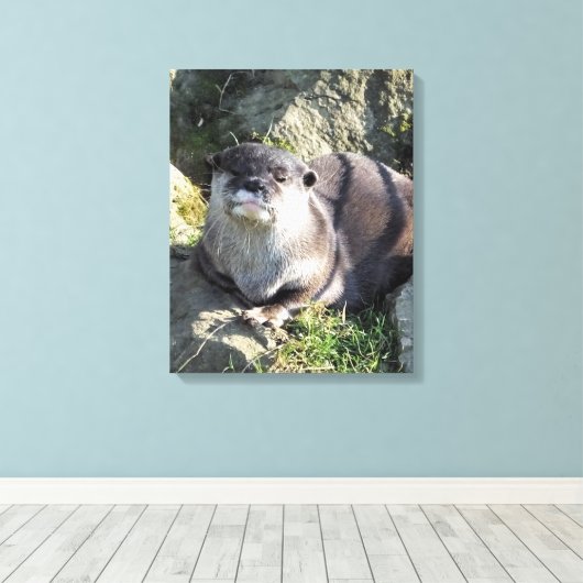 SNETTER CANVAS AFDRUK (Insitu (Houten vloer))