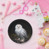 Sneusuil voor de winter papieren bordje (Feest)