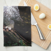 Sneusuil voor de winter theedoek (Quarter Fold)