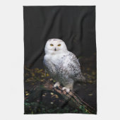 Sneusuil voor de winter theedoek (Verticaal)