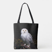 Sneusuil voor de winter tote bag (Achterkant)