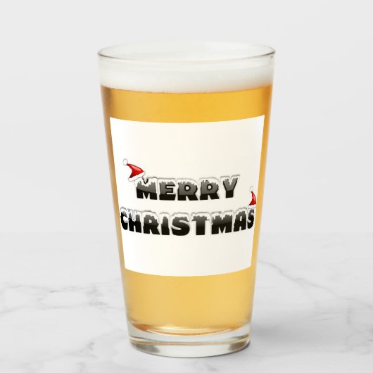 SNEUWE KERSTMIJS GLAS (Voorkant gevuld)