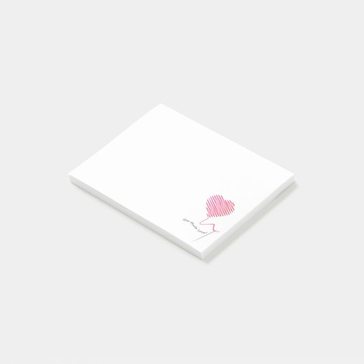 Snew Much Love Post-it® Notes (Schuin)