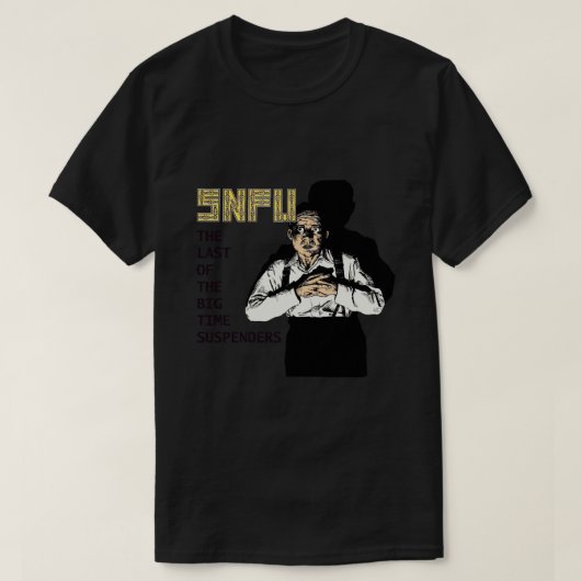 SNFU de laatste keer van de grote - tijdonderbreke T-shirt (Design voorkant)