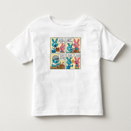 Snibbi & Snibbo Cartoon Comics Shirt (Voorkant)