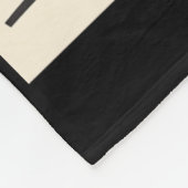 Snicker Muziek Kleurrijke Expressieve Digitale Kun Fleece Deken (Hoek)